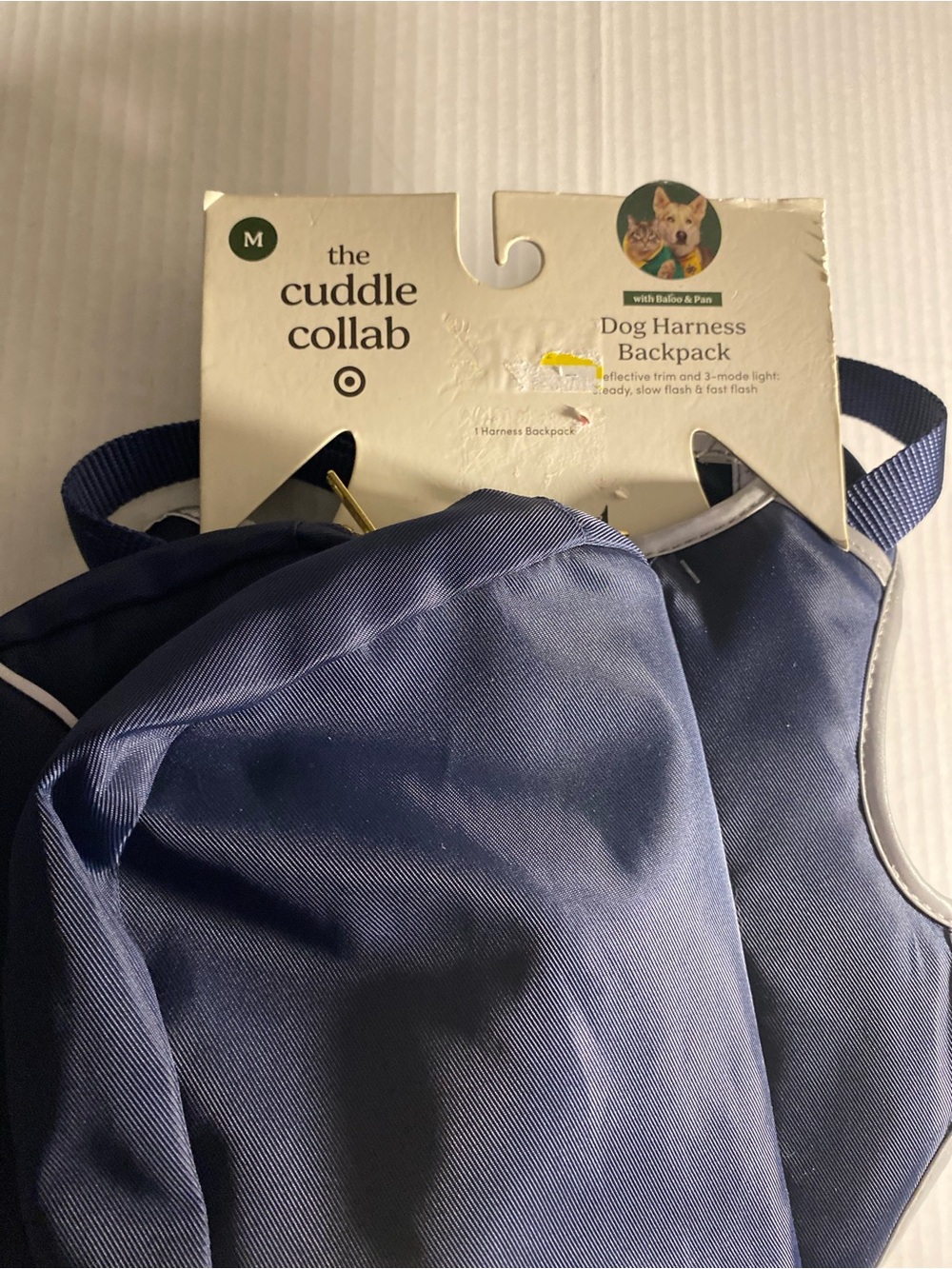 Target The Cuddle Collab Navy Dog Harness Backpack